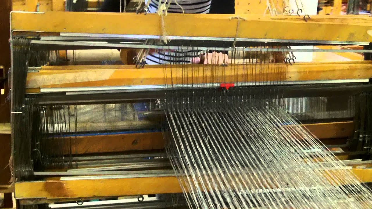 360 degree view of weaving on dobby loom