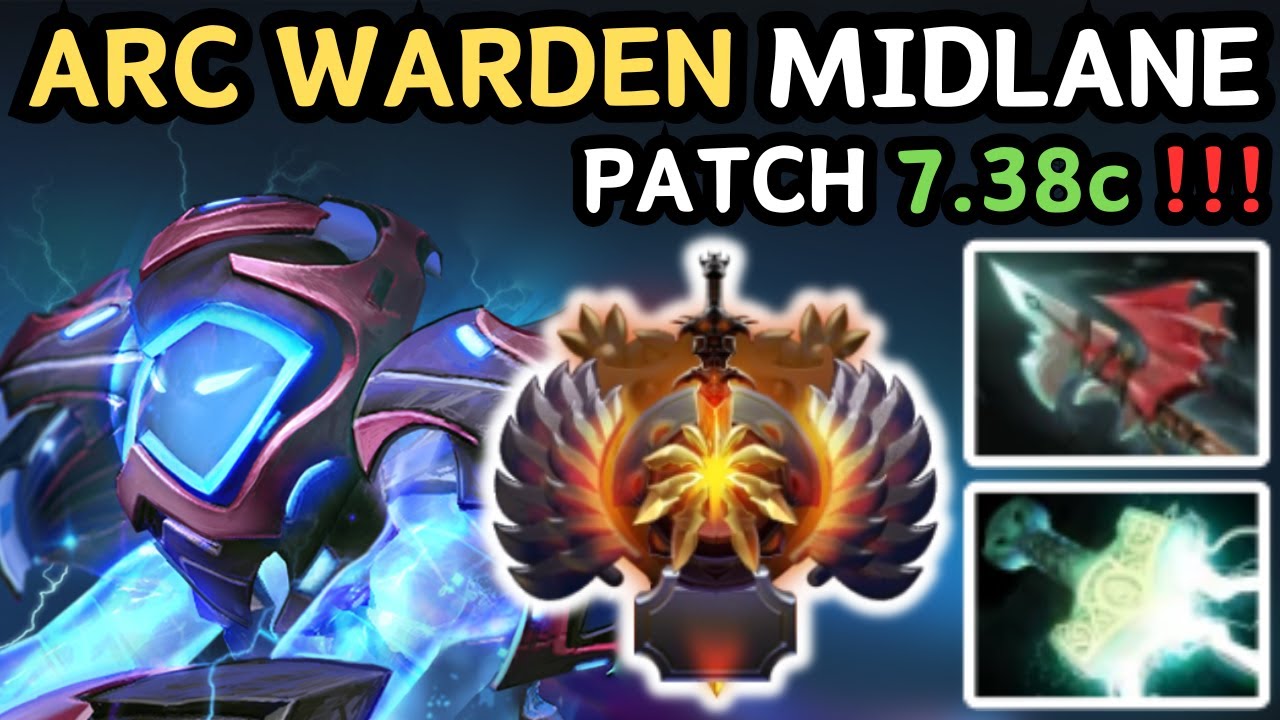 🔥 IMMORTAL ARC WARDEN Midlane Gameplay Patch 7.38c 🔥 Arc Warden Gameplay - Dota 2