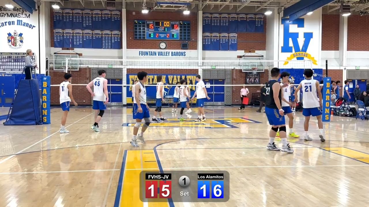FVHS JV vs Los Alamitos HS 03-10-2026: set 1
