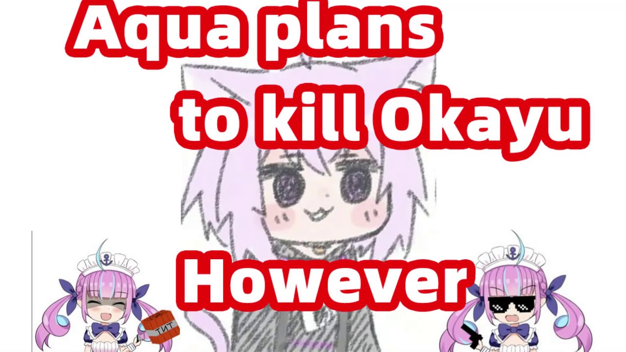 [ENG SUB] Minato Aqua sets traps to try to kill Nekomata Okayu [Hololive Vtuber 猫又おかゆ 湊あくあ]