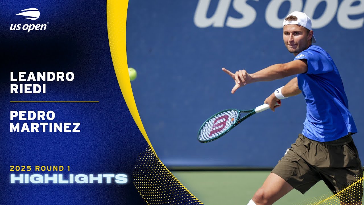Leandro Riedi vs. Pedro Martinez Highlights | 2025 US Open Round 1