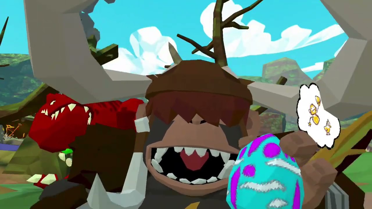 HATCHING SWOOPCLAW AND T.REX🦕🦖🦖🦕