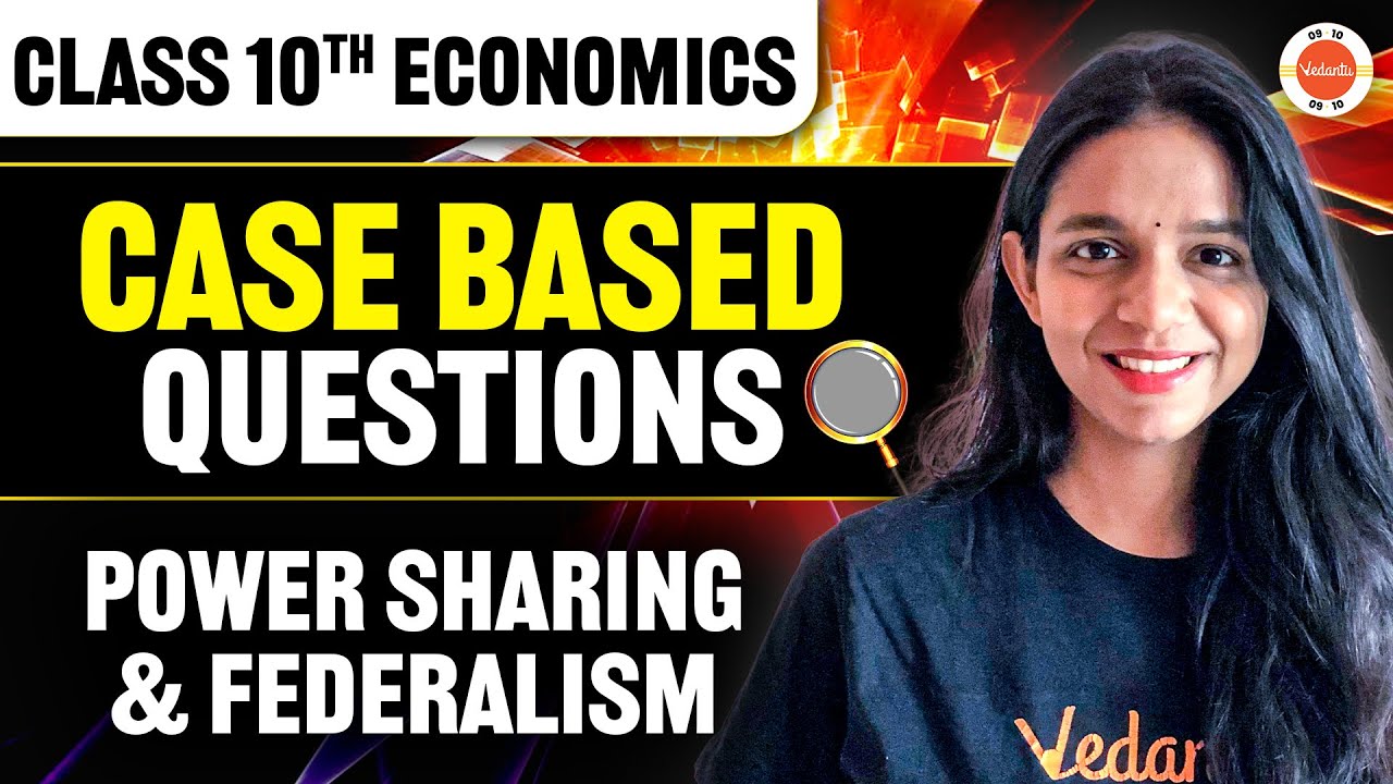 CBSE Class 10 Social Science (Civics) Case based Questions: Power-sharing | Federalism