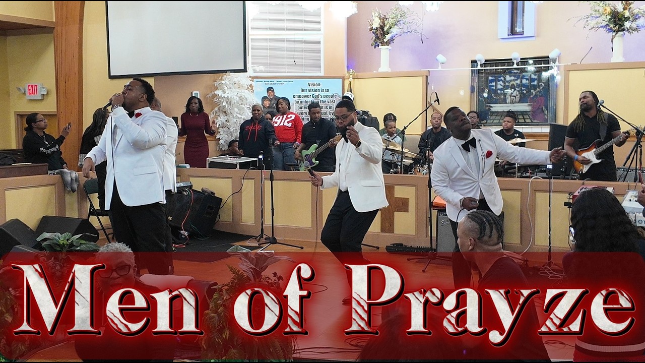 Stellar Award Winning Performance - Men of Prayze - The Live Experience Auburn Al