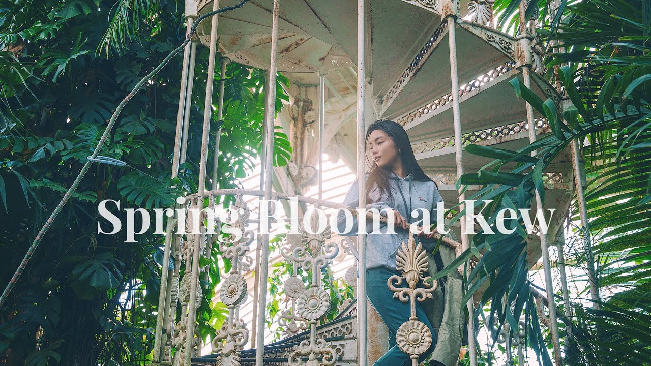 Botanical Garden vlog on a sunny day | Spring at Kew Gardens | slow vlog