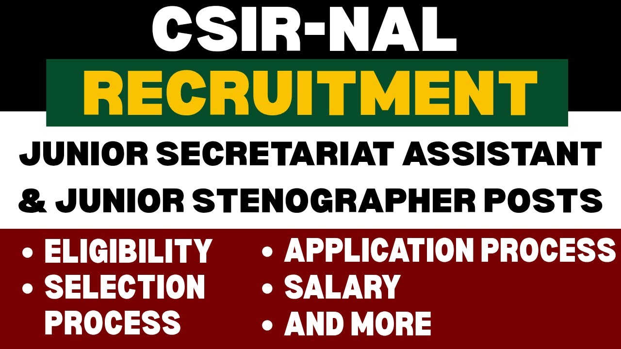 Crack the CSIR Junior Secretariat Assistant Exam: A Detailed Exam Pattern Breakdown