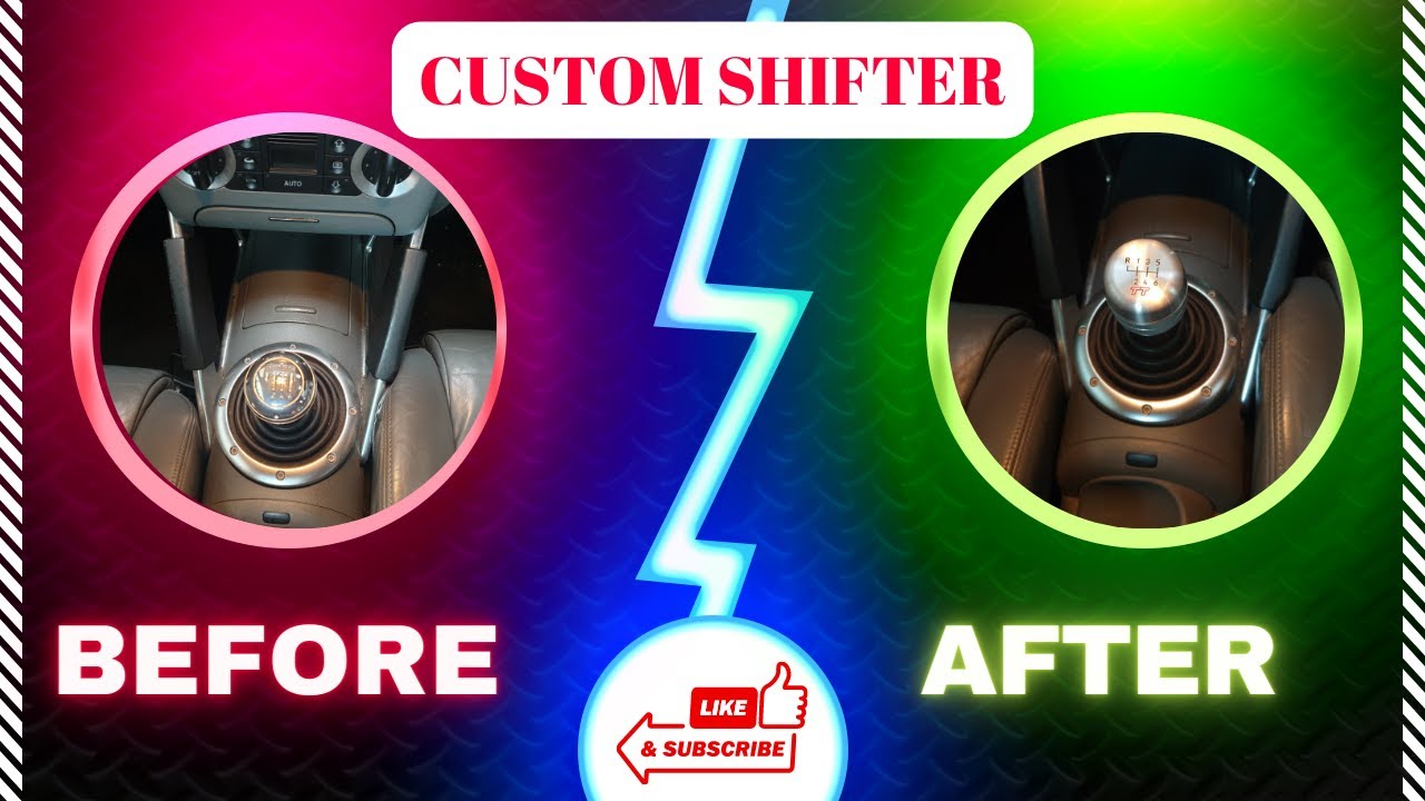 Audi TT MK1 8N Gear Knob Removal And Refitting An Upgraded Mtech-Engineering Custom Gear Knob