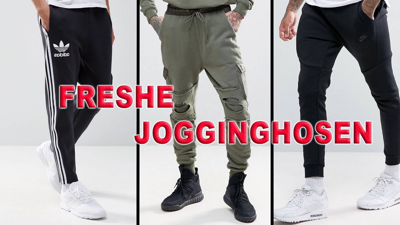 Wie tr&auml;gt man Jogginghosen ?!