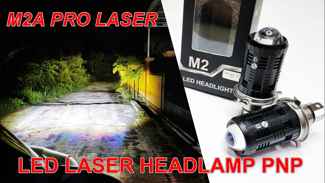 Mini Laser Di Headlamp PNP - Review Led Yuko Autolight M2A Pro
