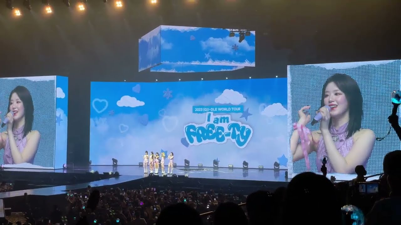 2023 (G)I-DLE WORLD TOUR [I am FREE-TY] IN SINGAPORE | Concert | Singapore Indoor Stadium