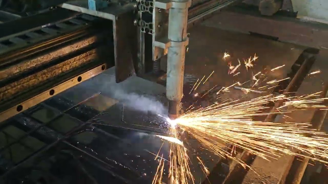 Hypertherm duramax (AliExpress copy) + makin cut65 pilot myplasm CNC 