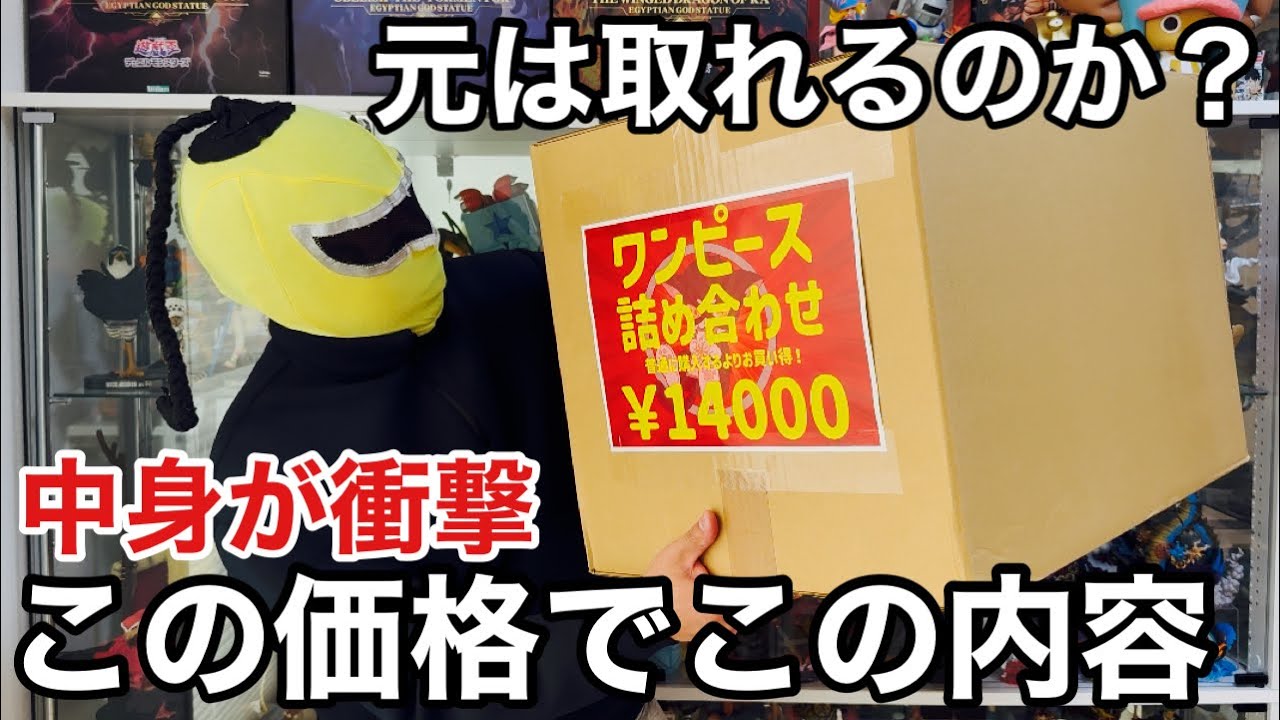本当にお得なのか？大丈夫だよね… 開封した結果が衝撃過ぎた！ワンピース フィギュア詰め合わせ！ 一番くじ ワンピース 福袋