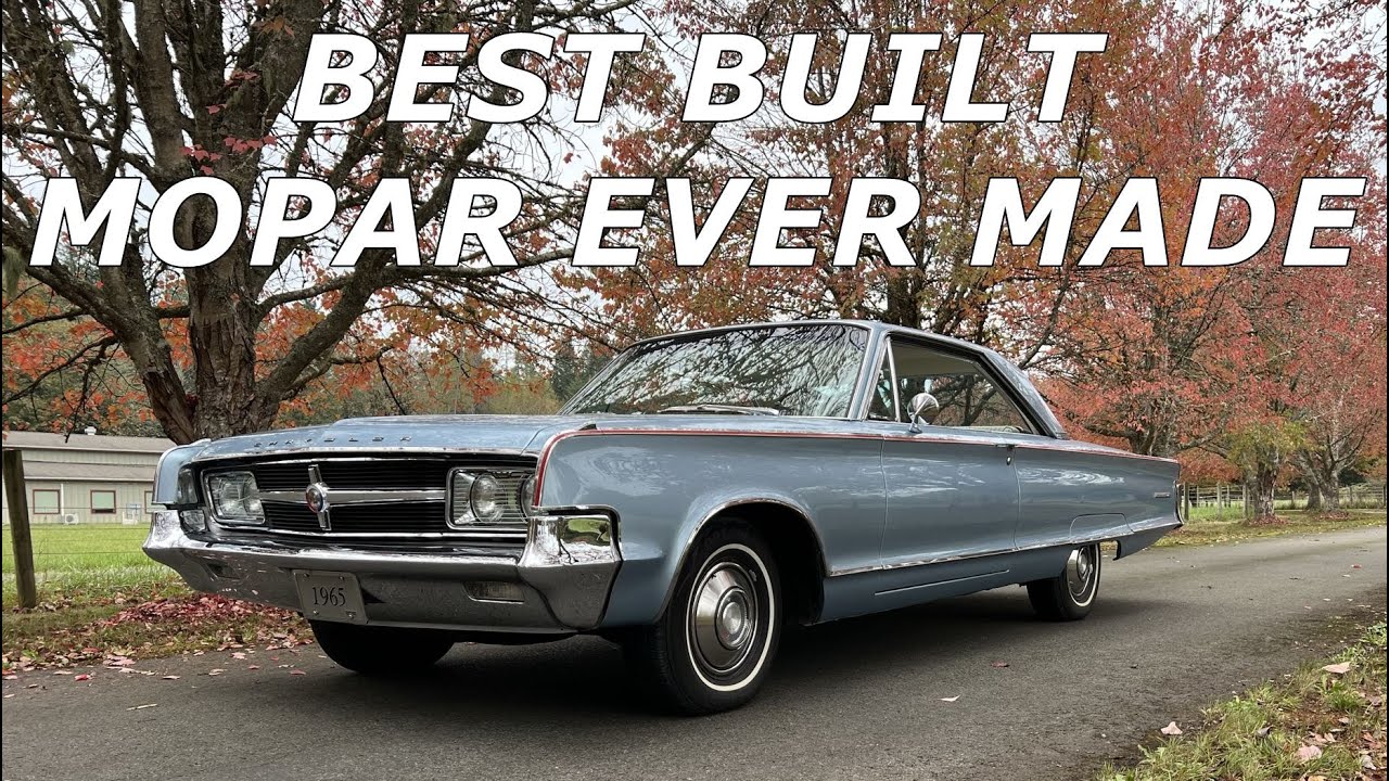 The 1965 Chrysler 300L is the Best Mopar Ever Made!  Last of the Letter Cars is Peak Chrysler.