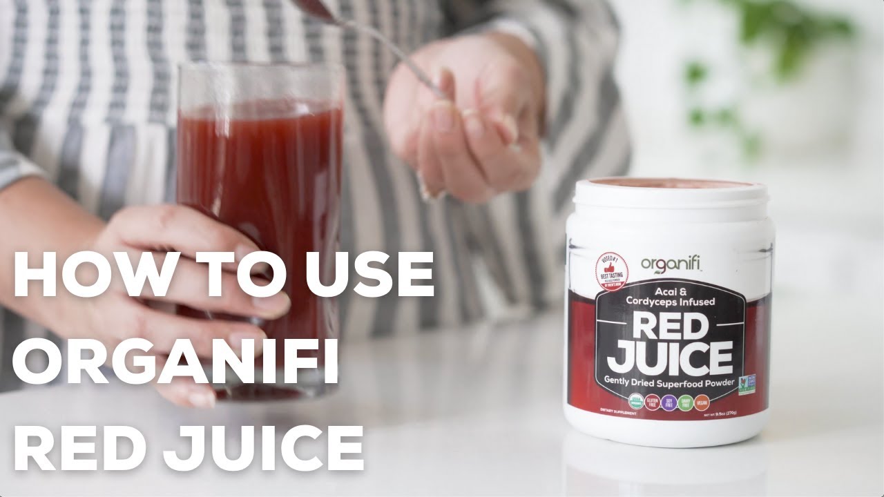 How To Use Organifi Red Juice