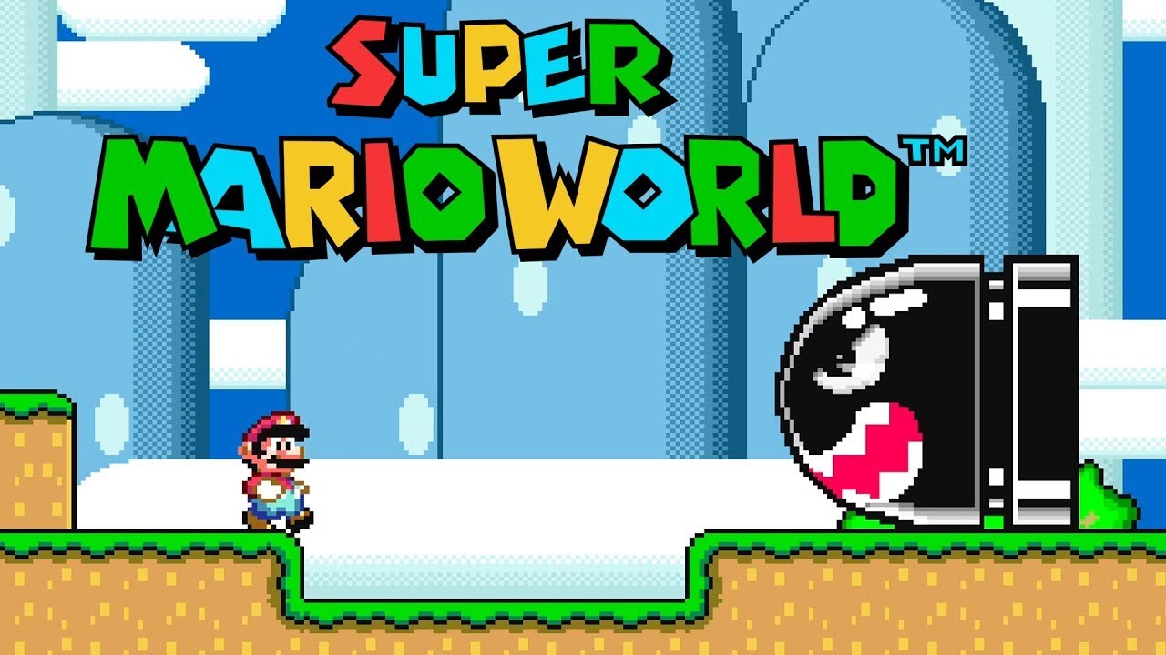 Super Mario World SNES - First Ever Playthrough!