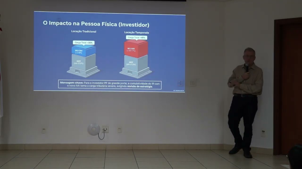 Palestra Reforma Tributária: O Impacto no Mercado Imobiliário e Estratégia Patrimonial Sucessória