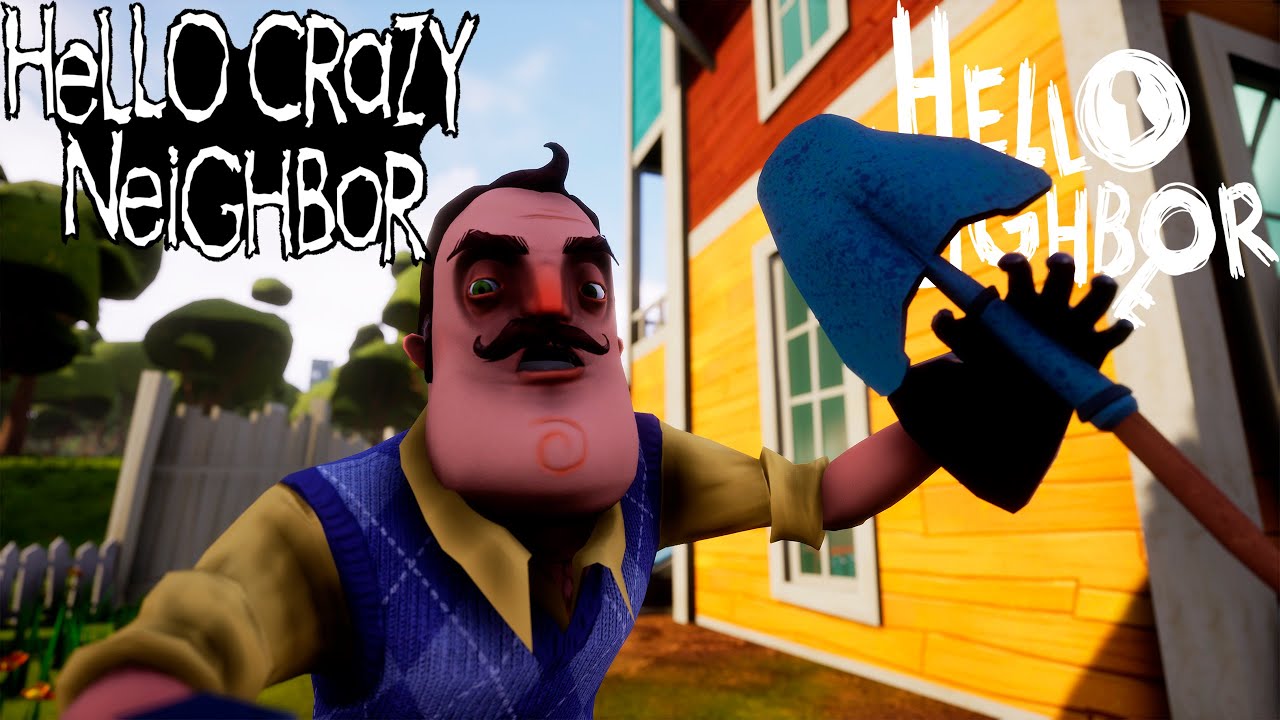 HELLO NEIGHBOR - HELLO CRAZY NEIGHBOR #1 - HELLO NEIGHBOR MOD KIT