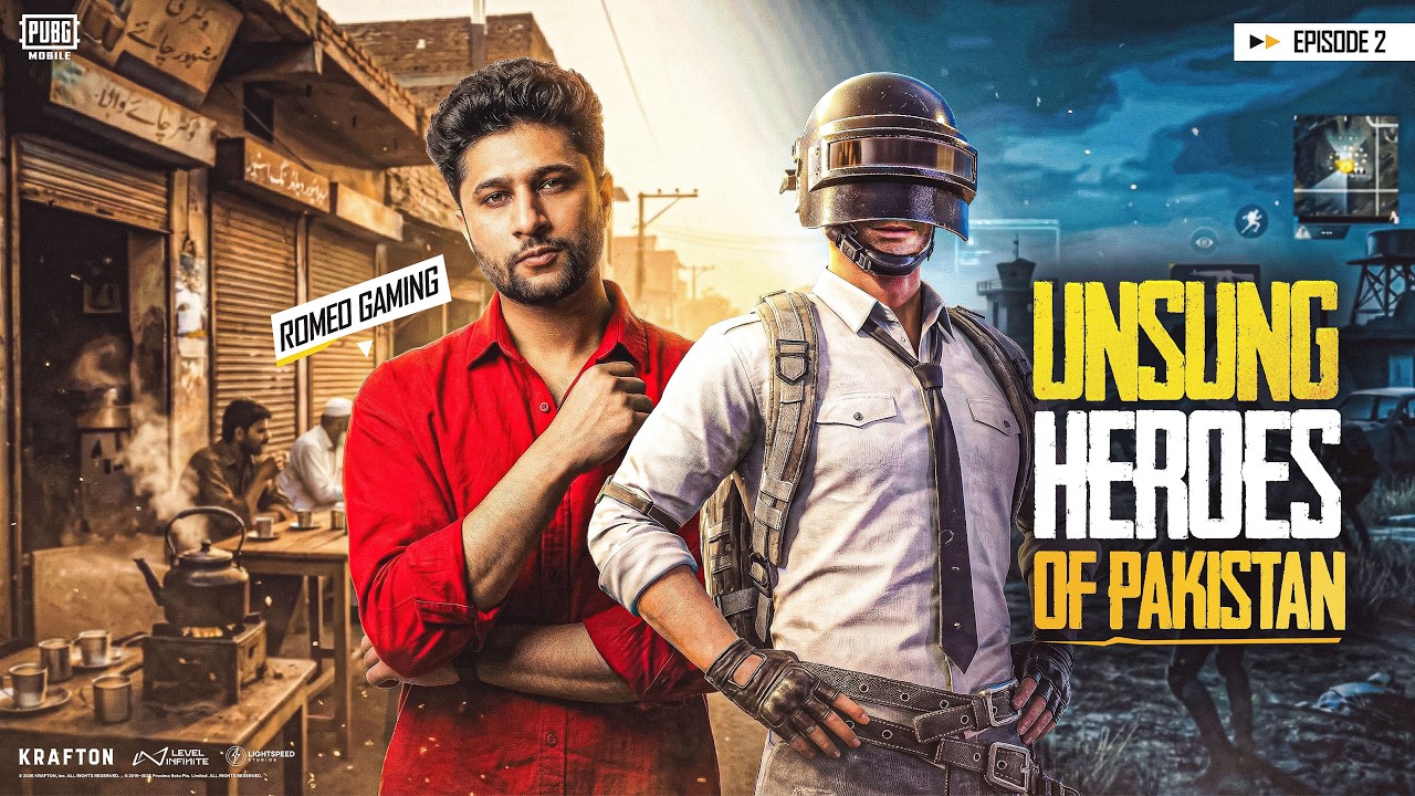 PUBG Mobile Unsung Heroes of Pakistan | Romeo Gaming - Ep 2 | PUBG MOBILE Pakistan Official