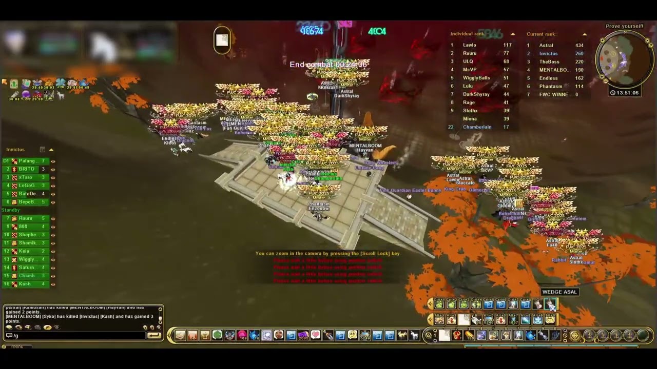 Flyff Universe FWC 2025 Siege w/ Invictus Guild 9/17/2025