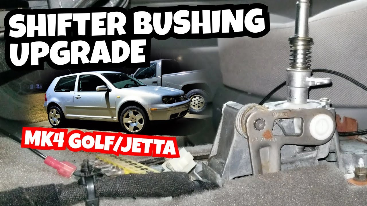 MK4 GOLF | DieselGeek Shifter Bushing Kit Install