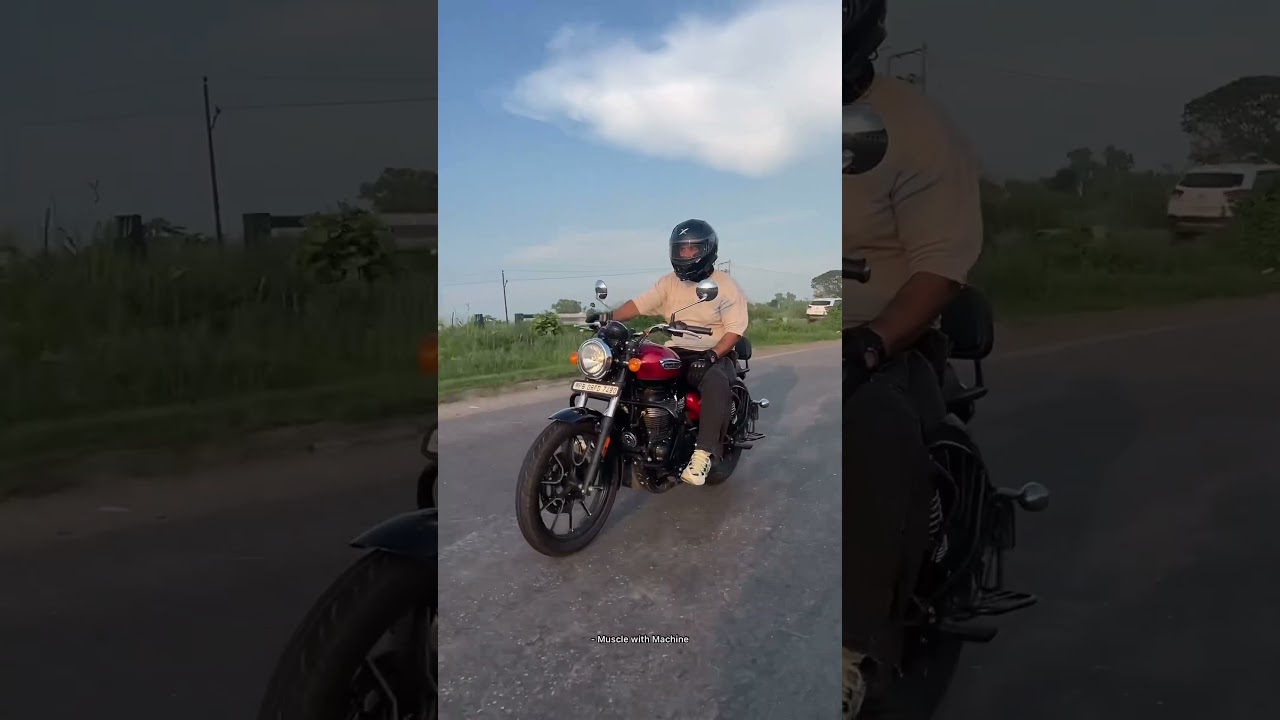 2025 Royal Enfield Meteor 350 | Rajat Dhamija | Muscle with Machine #motovolgger #rider #motorcycle