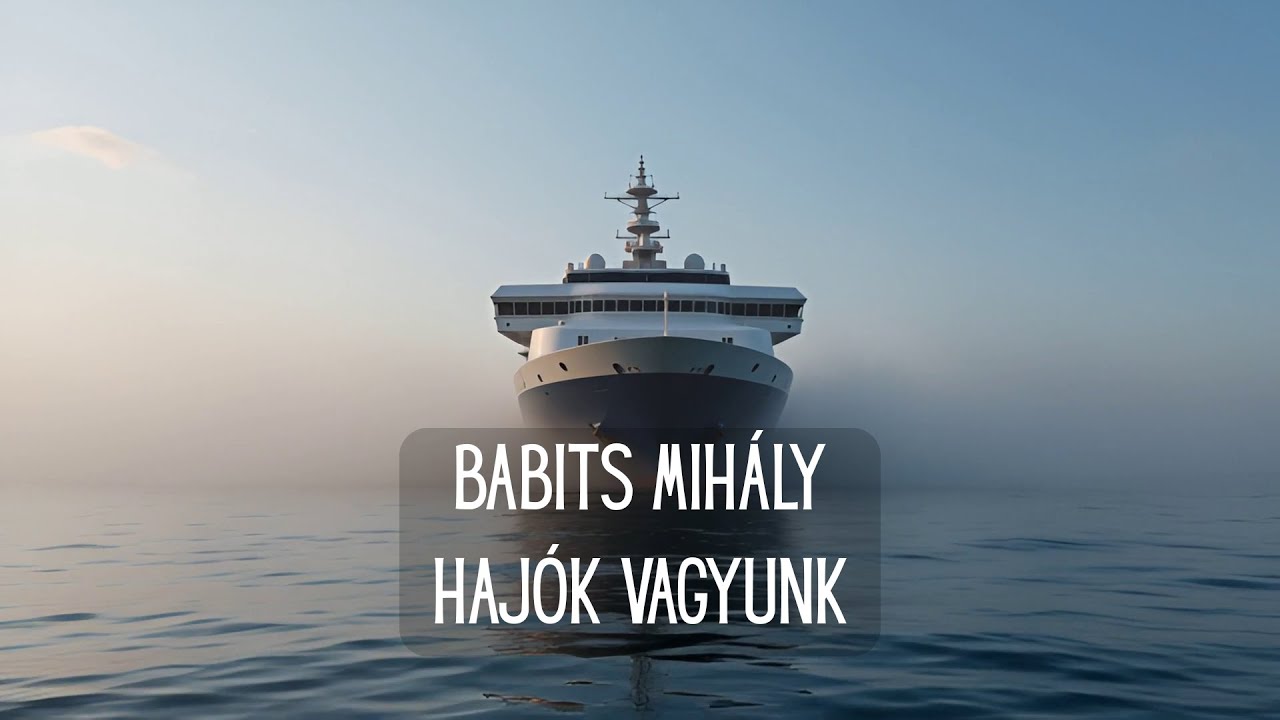 Babits Mihály: Hajók vagyunk (AI Cover; Pop Music Animated Video)