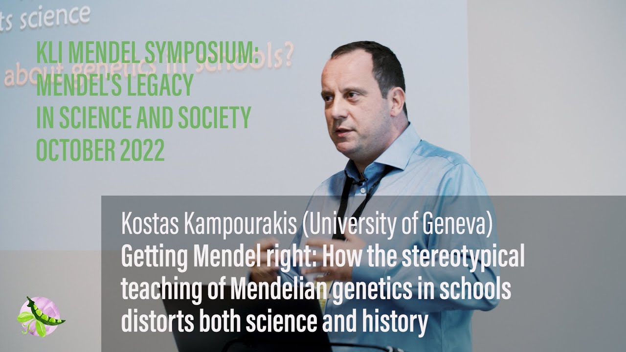 Kostas Kampourakis: Getting Mendel right