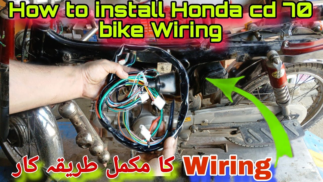 How to Install Honda CD 70 Complete Wiring | Step-by-Step Guide for Beginners