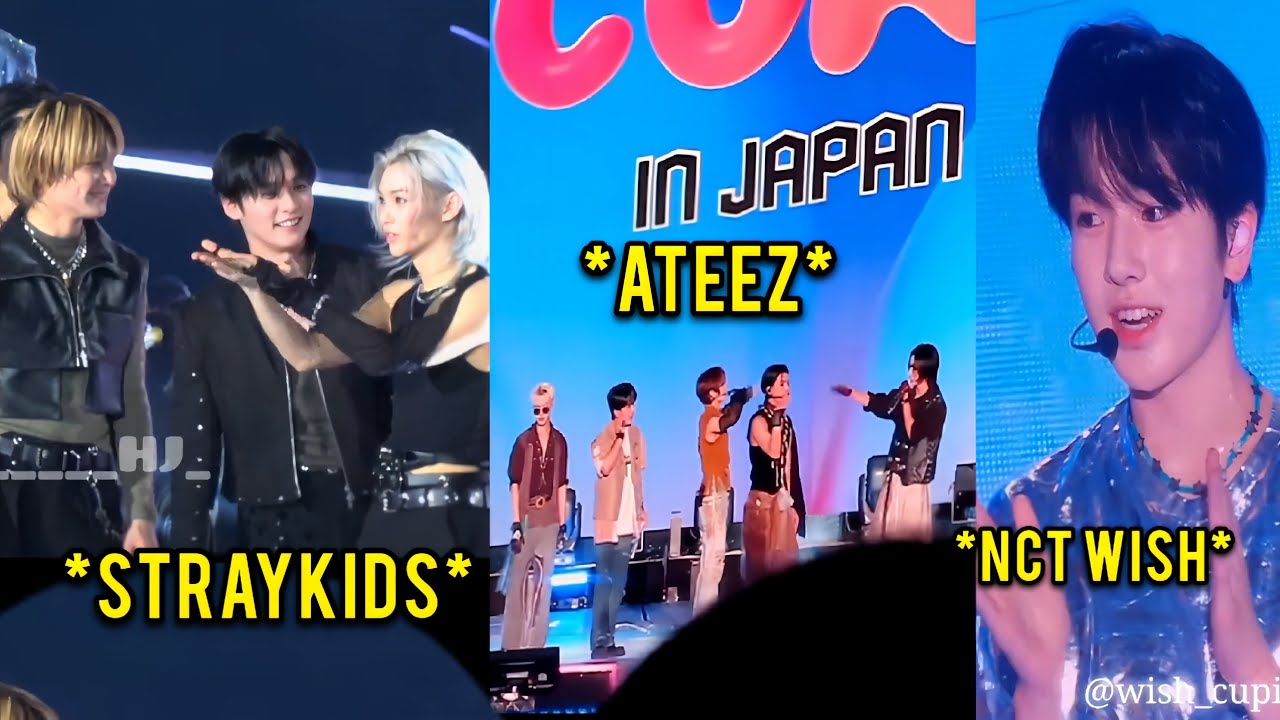 StrayKids, Ateez, NCT Wish & Nmixx Sullyoon At Music Core in Japan Day 2