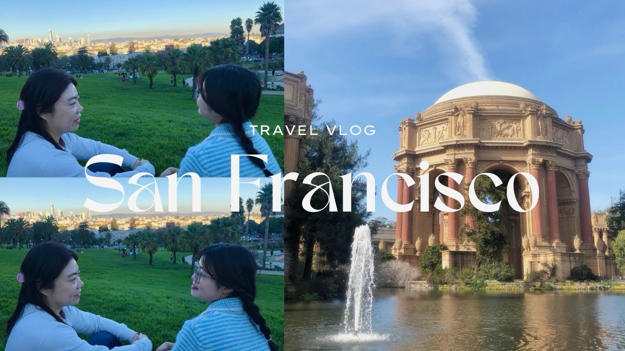 [VLOG] 샌프란시스코, 여행지로 어땠냐면요... | 금문교부터 골든게이트 파크까지 | 샌프란시스코 여행 vlog 🇺🇸☀️🍕