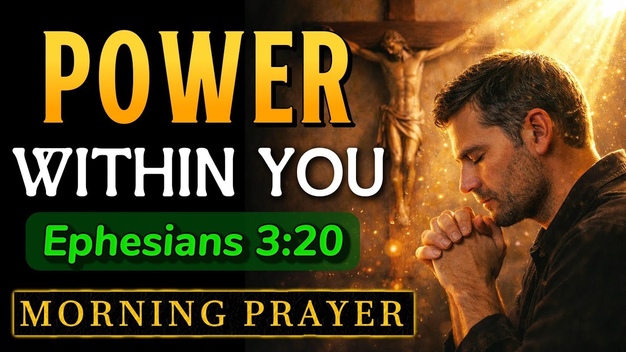 POWER WITHIN YOU - Miracle Morning Prayer To Give You Courage For Impossible Situations
