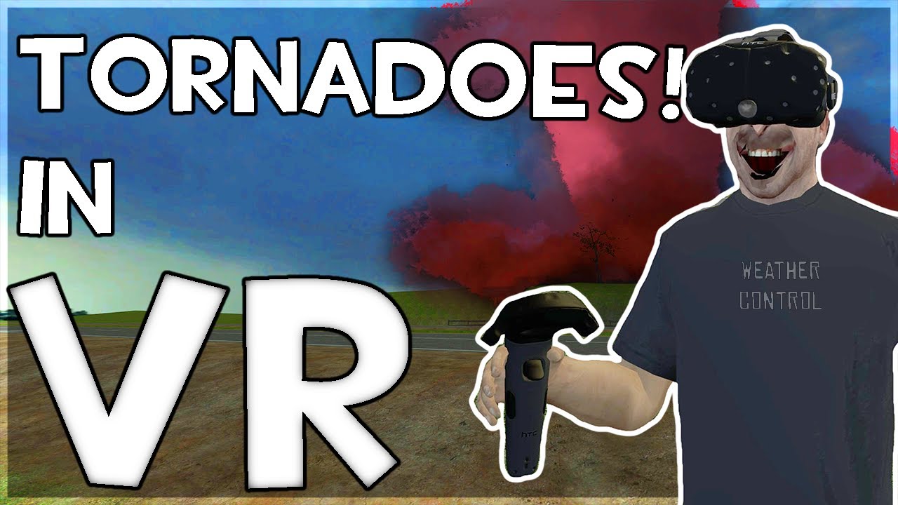 SURVIVING TORNADOES IN GMOD VR!! | Garry's Mod VR Realism