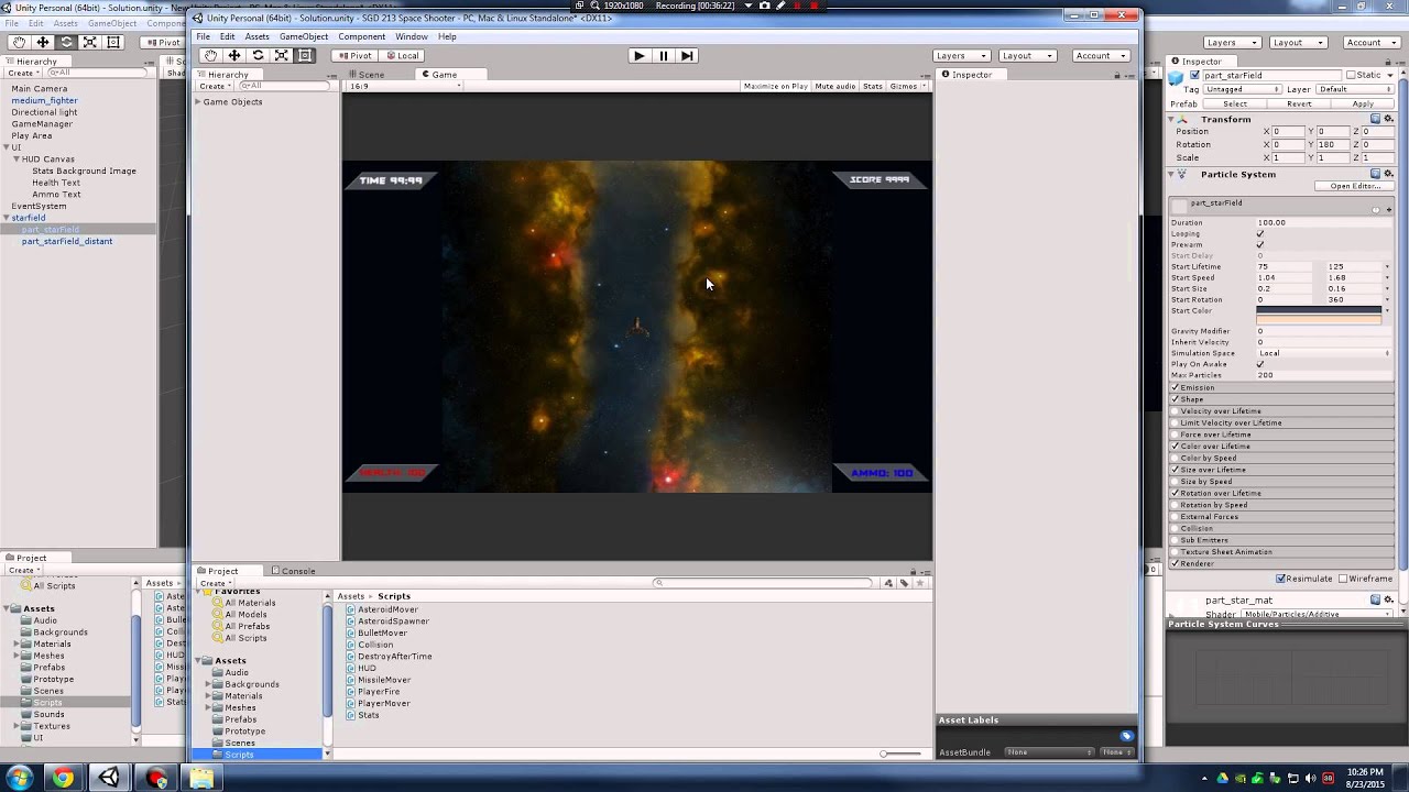 SGD 213 Chapter 01 Space Shooter