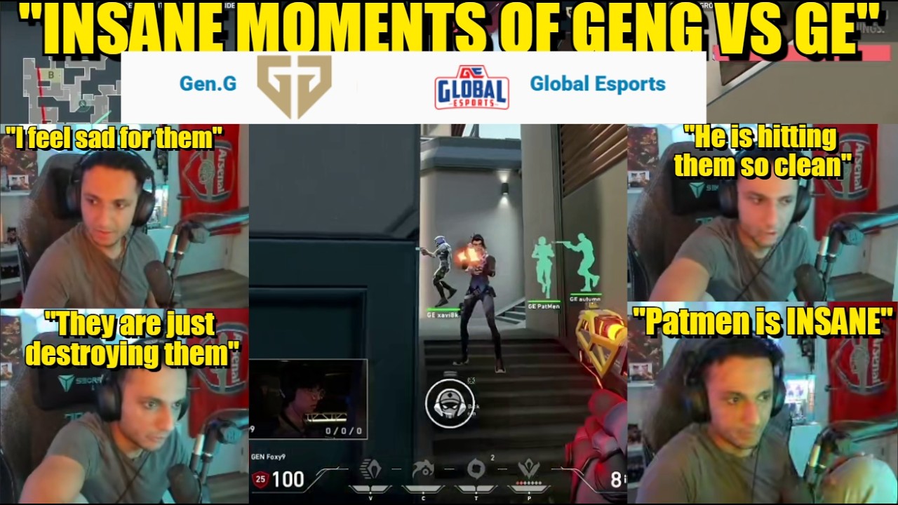 FNS react to INSANE MOMENTS of GEN.G VS GE | VCT 2026: Pacific Stage 1 |