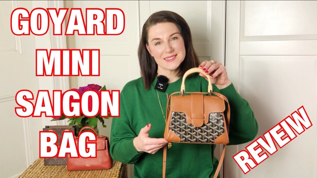 Сумка-суп GOYARD Mini Saigon: обзор, что подходит и как модифицировать