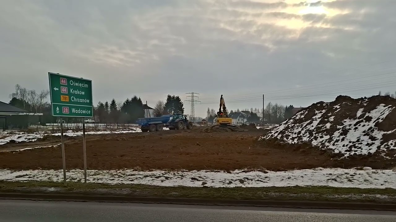 DK28 Obwodnica Zatora DK28 (0+300KM)  – film z poziomu ziemi 30.01.2026