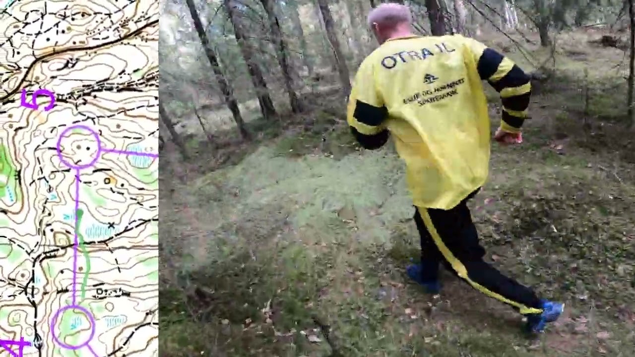 Headcam Orienteering: Forest of Krigsskolen, Oslo.