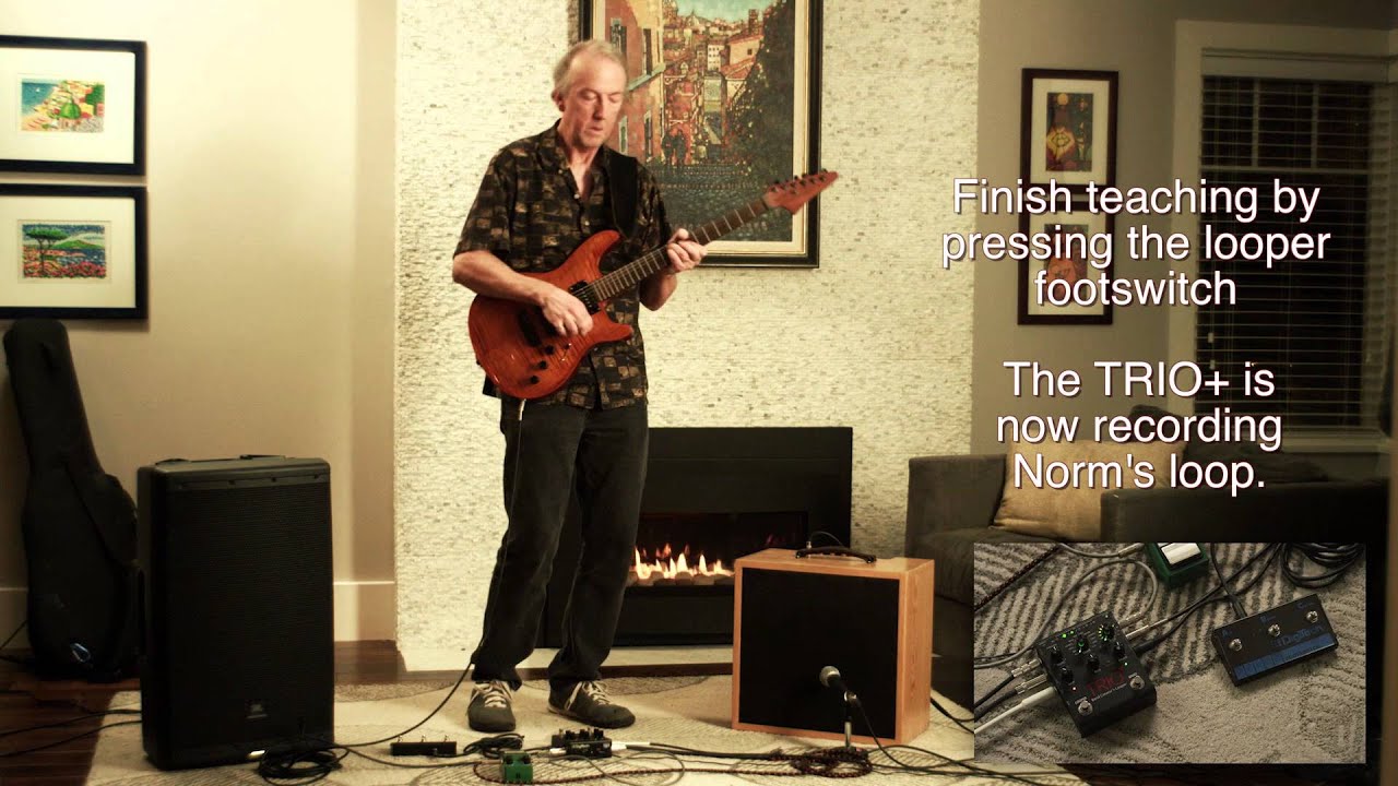 Norm Campbell Demos the DigiTech TRIO+
