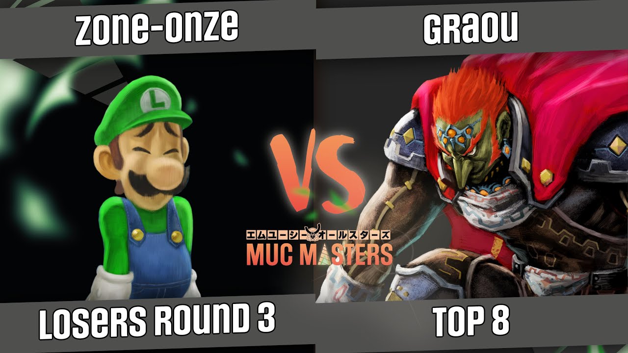 [MUC MASTERS #2] Top 8 - Zone-Onze (Luigi) VS Graou (Ganondorf)