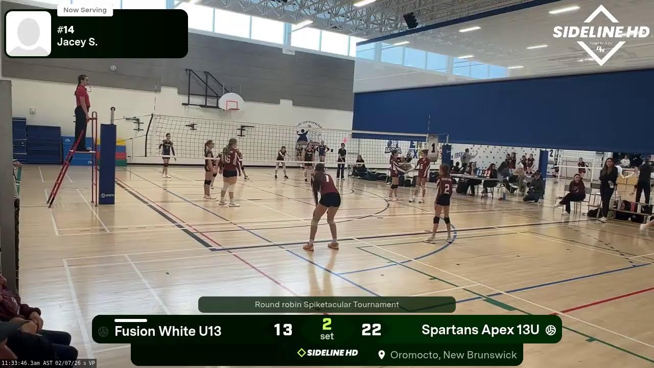 Spartans Apex 13U vs. Fusion White U13 (2026.02.07)