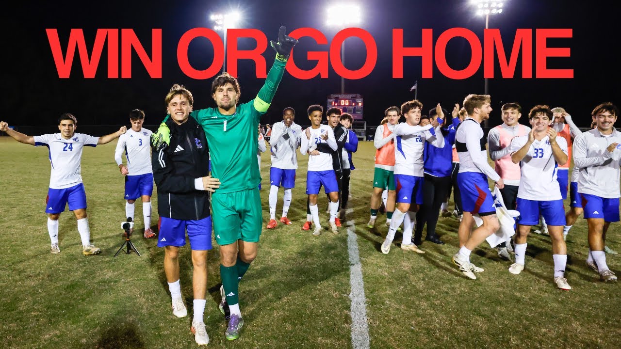 Documenting the Game That Might End My College Soccer Career...