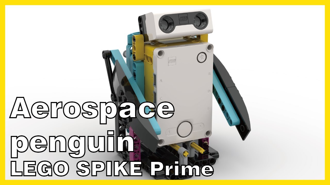 《Aerospace Penguin 太空企鵝》 - LEGO SPIKE PRIME | Xiao Pang