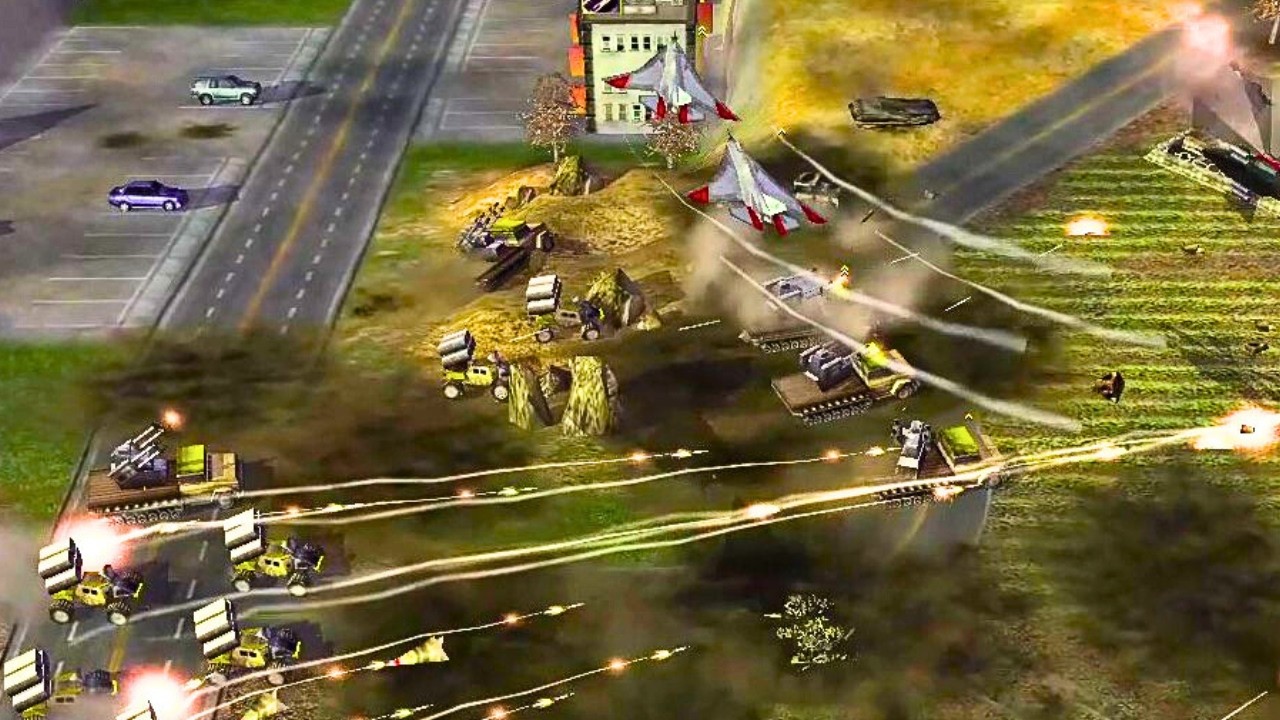 Generals: Zero Hour USA vs GLA, Multiplayer #generals #generalszerohour #generalsmultiplayer