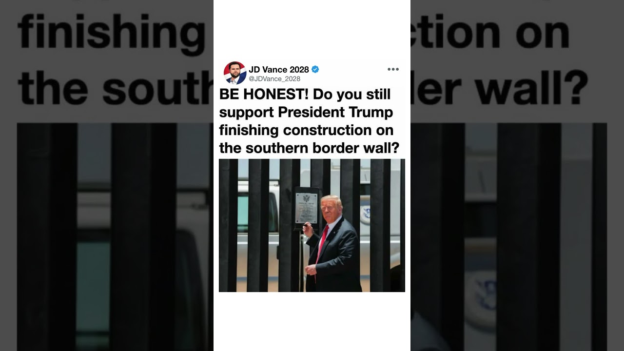 🚨 Trump&rsquo;s Border Wall Push Sparks Massive Debate | Americans Divided Again 🇺🇸