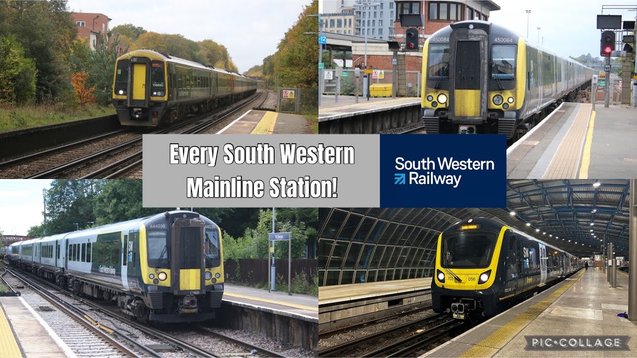 I Visited EVERY Station On The South Western Mainline!