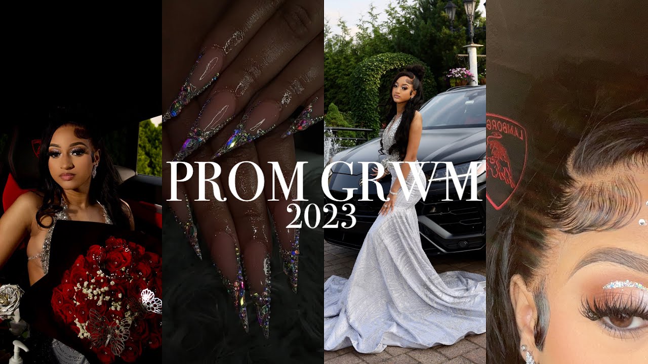 ВЫПУСКНОЙ 2023 GRWM + ПРОВЕДЕНИЕ ВЛОГА! Волосы, ногти, ресницы, бразильская депиляция, макияж и м...