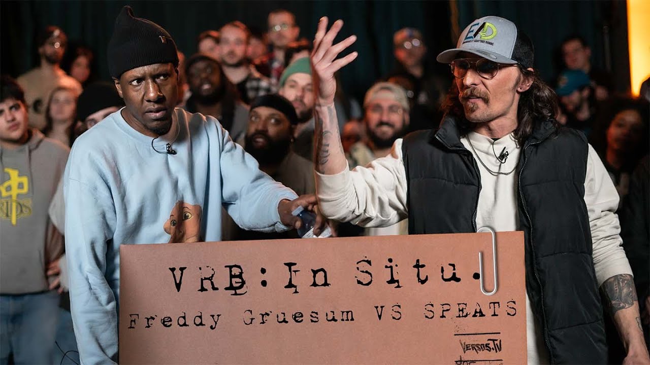 Freddy Gruesum vs Speats | VRB In Situ #rapbattle
