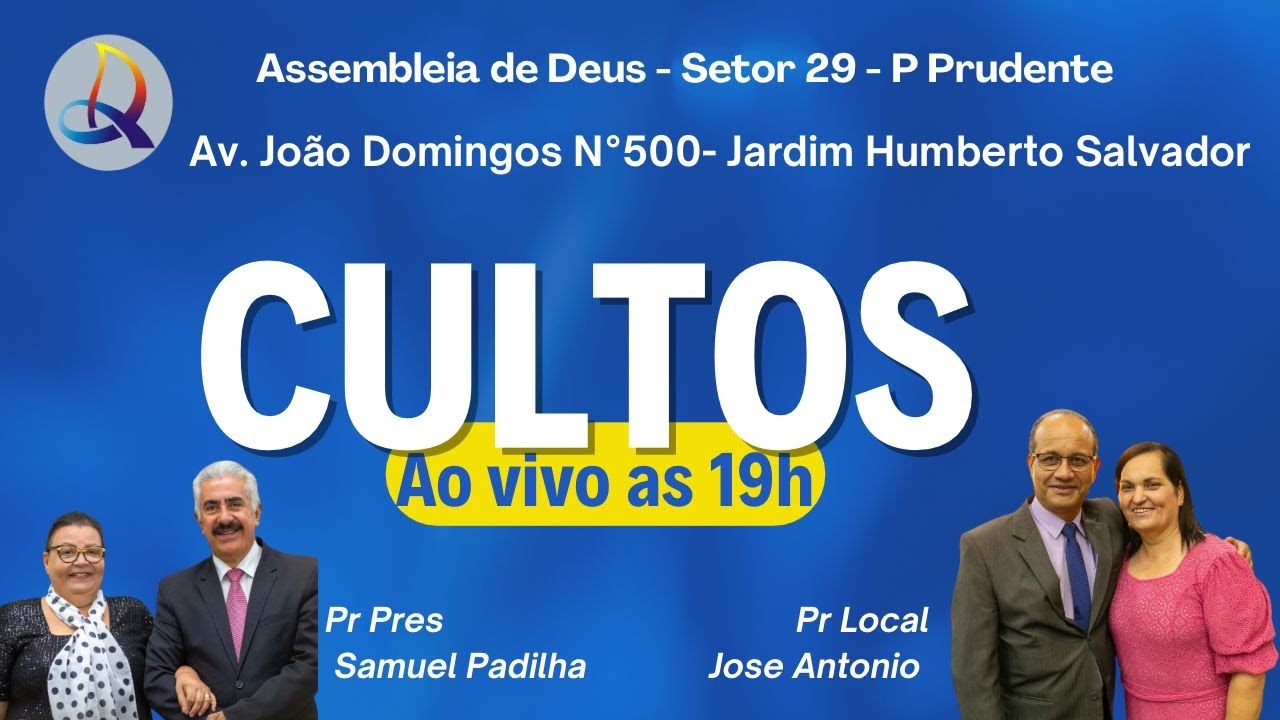 AD Humberto Salvador Subsede Setor 29 - CULTO DOS JOVENS - 22/02/2026