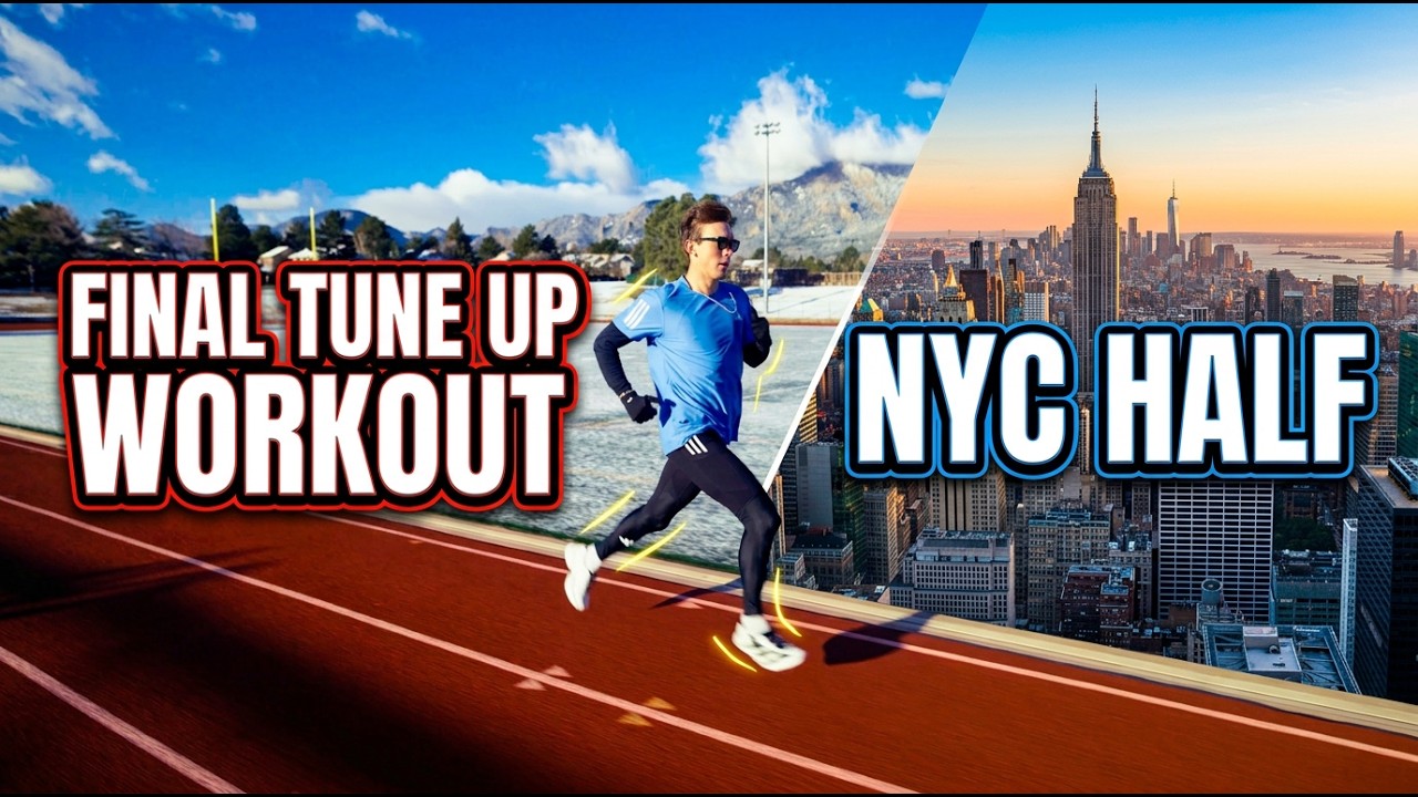 Final Tune-Up Workout Before NYC Half | Road to Boston