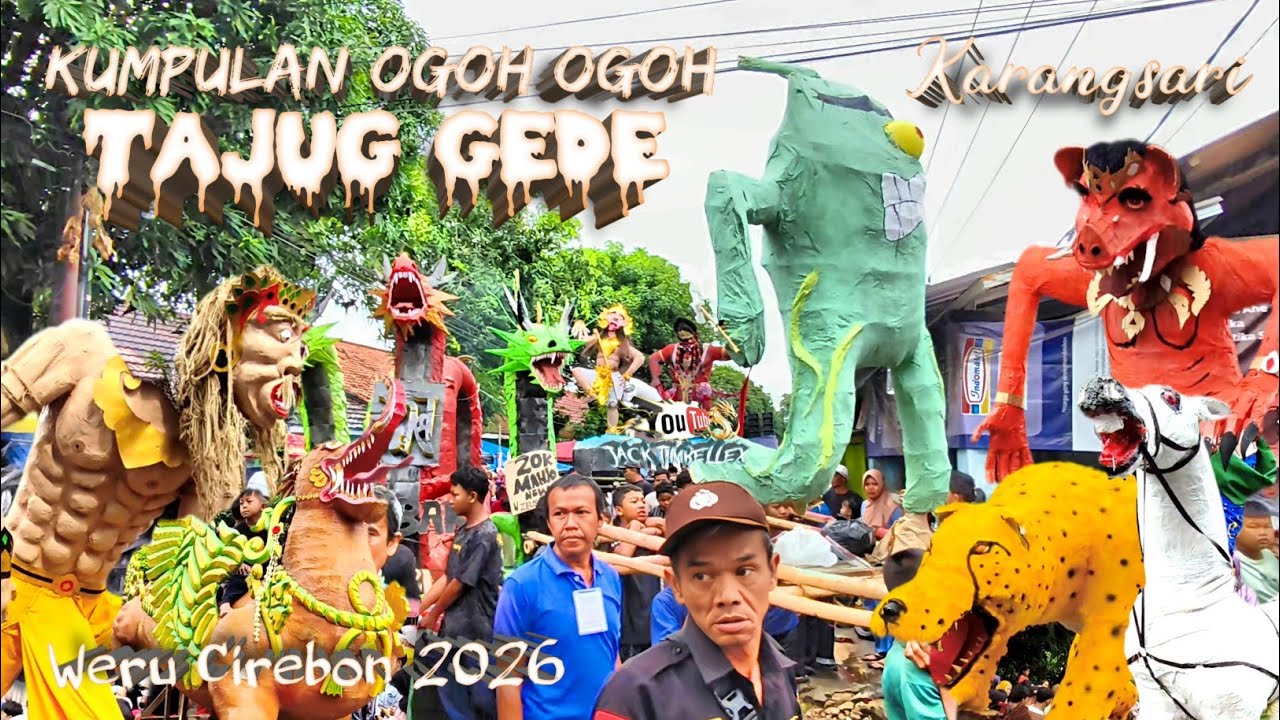 Full Kumpulan Kreasi Ogoh Ogoh‼️Arak Arakan Tajug Gede Karangsari 2026